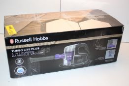 BOXED RUSSELL HOBBS TURBO LITE PLUS 5-IN-1 CORDED HANDHELD VACUUM MODEL: RHCHS50ASO3-C RRP £59.