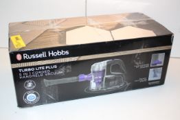 BOXED RUSSELL HOBBS TURBO LITE PLUS 5-IN-1 CORDED HANDHELD VACUUM MODEL: RHCHS50ASO3-C RRP £59.