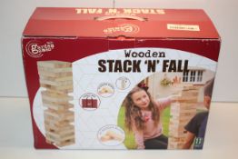 BOXED GARDEN GAMES WOODEN STACK 'N' FALL Condition ReportAppraisal Available on Request- All Items