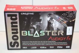 BOXED AUDIGY FX SOUND BLASTER Condition ReportAppraisal Available on Request- All Items are