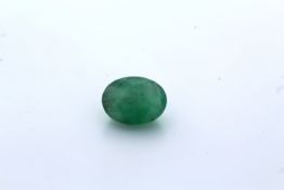 Loose Emerald 1.82 Carats - Valued by AGI £3,640.00 - Loose Emerald 1.82 Colour-Green, Clarity-I,