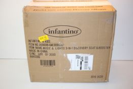 BOXED INFANTINO MUSICAL NIGHTS 3-IN-1 DISCOVERY SEAT & BOOSTER RRP £49.99Condition ReportAppraisal