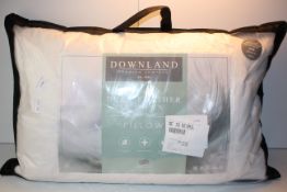 BAGGED DOWNLAND DUCK FEATHER & DOWN PILLOW Condition ReportAppraisal Available on Request- All Items