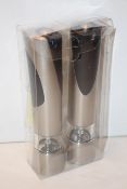 BOXED COLE & MASON ELECTRONIC SALT & PEPPER MILL SET RRP £29.99Condition ReportAppraisal Available