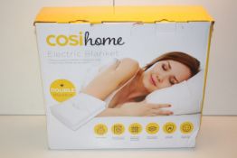 BOXED COSI HOME PREMIUM ELECTRIC BLANKET DOUBLE 120 X 135 CM Condition ReportAppraisal Available