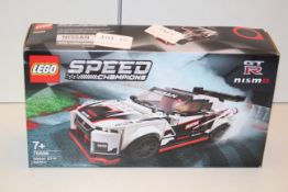 BOXED LEGO SPEED CHAMPIONS NISSAN GT-R NISMO 76896 RRP £18.00Condition ReportAppraisal Available
