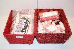 2X UNBOXED BASKET GIFT SETS (BBE DATES MAY VARY)Condition ReportAppraisal Available on Request-