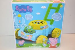 BOXED PEPPA'S BUBBLE MOWERCondition ReportAppraisal Available on Request- All Items are Unchecked/
