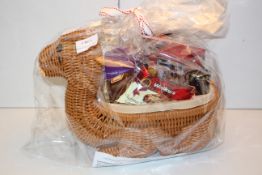BASKET GIFT SET (IMAGE DEPICTS STOCK)Condition ReportAppraisal Available on Request- All Items are