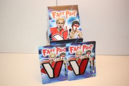 3X BOXED MULTIPACKS WILDFIRE LTD V FACE PAINT Condition ReportAppraisal Available on Request- All