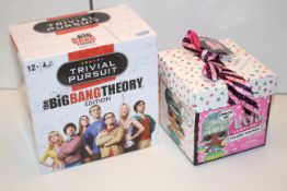 2X ASSORTED BOXED ITEMS TO INCLUDE TRIVIAL PURSUIT BIG BANG EDITION & LOL SURPRISE PRESENT