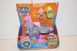 BOXED PAW PATROL DINO RESCUE SKYE DELUXE VEHICLE Condition ReportAppraisal Available on Request- All
