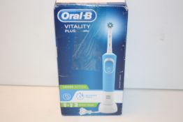 BOXED ORAL B VITALITY PLUS POWERED BY BRAUN TOOTHBRUSH RRP £24.99Condition ReportAppraisal Available