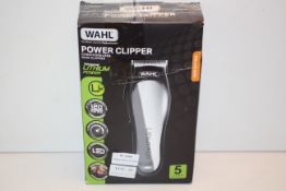 BOXED WAHL POWER CLIPPER CORD/CORDLESS HAIR CLIPPER RRP £39.99Condition ReportAppraisal Available on