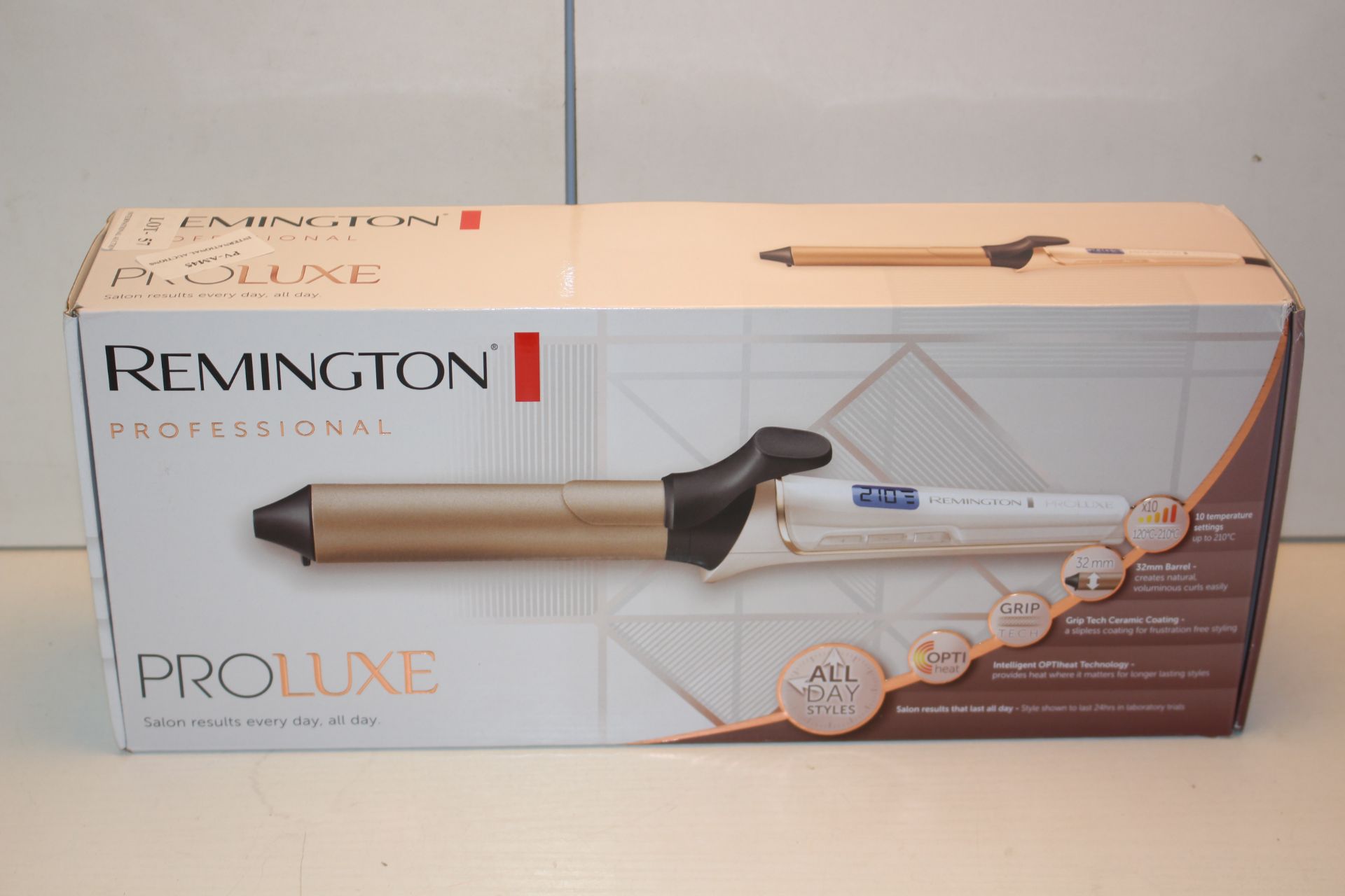 BOXED REMINGTON PROFESSIONAL PROLUXE STYLER RRP £68.99Condition ReportAppraisal Available on