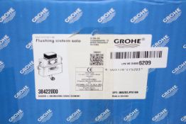 BOXED GROHE FLUSHING CISTERN SOLO 38422000Condition ReportAppraisal Available on Request- All