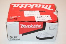 BOXED MAKITA 18V 1.5AH LI-ION BATTERY MODEL: BL1815G RRP £36.85Condition ReportAppraisal Available