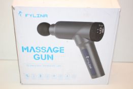 BOXED FYLINA MASSAGE GUN TECHNOLOGY ENHANCES LIFE RRP £49.99Condition ReportAppraisal Available on