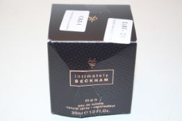 BOXED INTIMATELY BECKHAM EAU DE TOILETTE 30ML Condition ReportAppraisal Available on Request- All