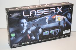 BOXED LASER X REAL-LIFE INFRARED GAMING EXPERIENCE Condition ReportAppraisal Available on Request-