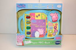 BOXED PEPPA PIG ABC BOOK RRP £21.49Condition ReportAppraisal Available on Request- All Items are