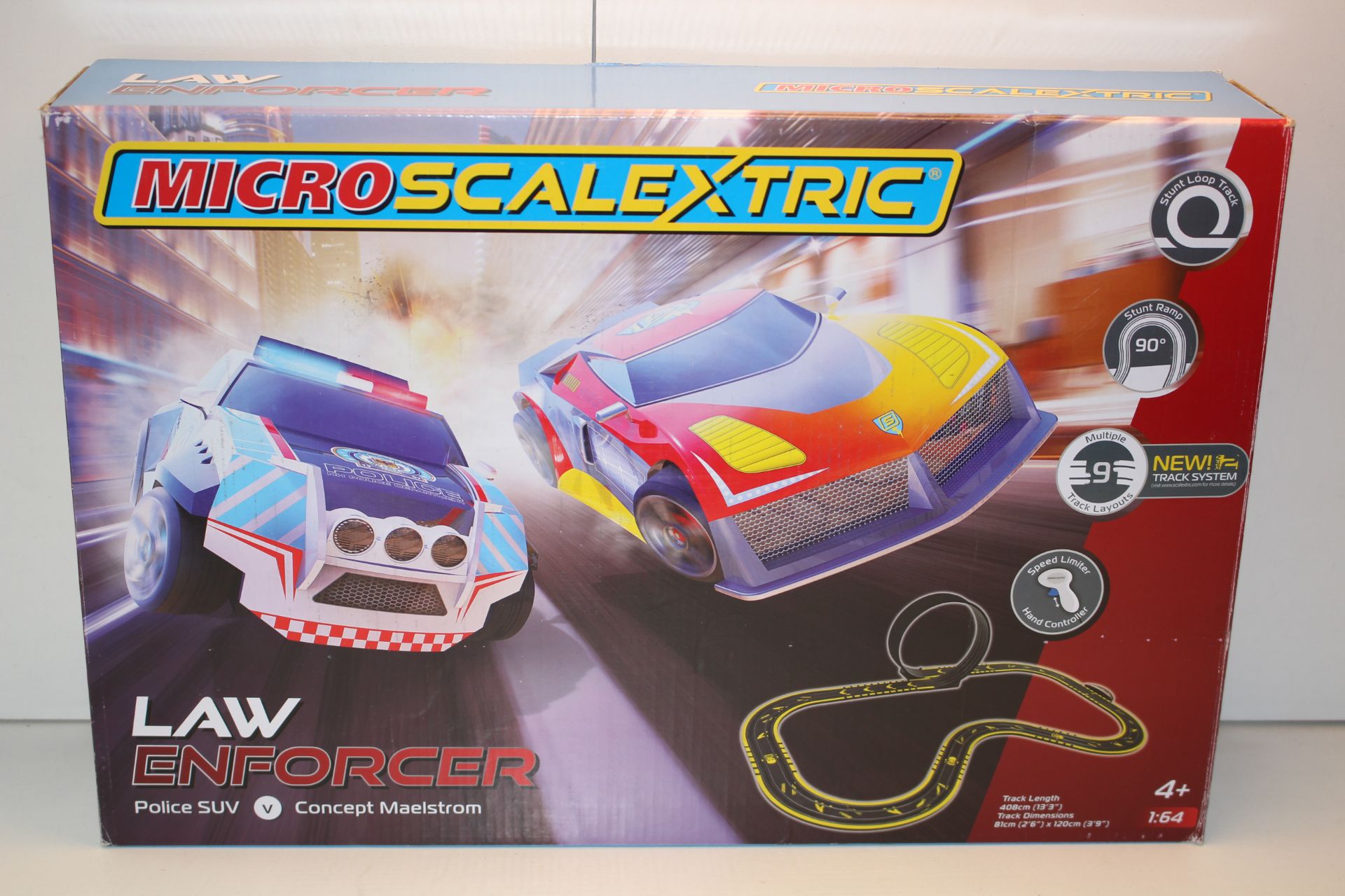 BOXED SCALEXTRIC LAW ENFORCER POLICE SUV V CONCEPT MAELSTROM RRP £43.99Condition ReportAppraisal