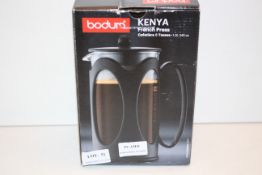 BOXED BODUM KENYA FRENCH PRESS 1.0L CAFETIERRACondition ReportAppraisal Available on Request- All