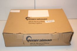 BOXED GENERAL MAN 48FT HEAVY DUTY STRING LIGHTS RRP £34.99Condition ReportAppraisal Available on
