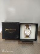 JUICY COUTURE WATCH GOLD STRAP BOXED RRP £125Condition ReportAppraisal Available on Request- All