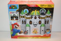 BOXED SUPER MARIO DELUXE BOWSER'S CASTLE PLAYSET RRP £47.95Condition ReportAppraisal Available on