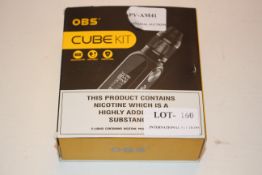 BOXED OBS CUBE KIT VAPERCondition ReportAppraisal Available on Request- All Items are Unchecked/