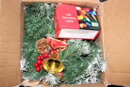 BOXED ASSORTED XMAS DECORATIONS Condition ReportAppraisal Available on Request- All Items are