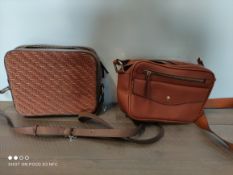 2 X TAN HANDBAGSCondition ReportAppraisal Available on Request- All Items are Unchecked/Untested Raw
