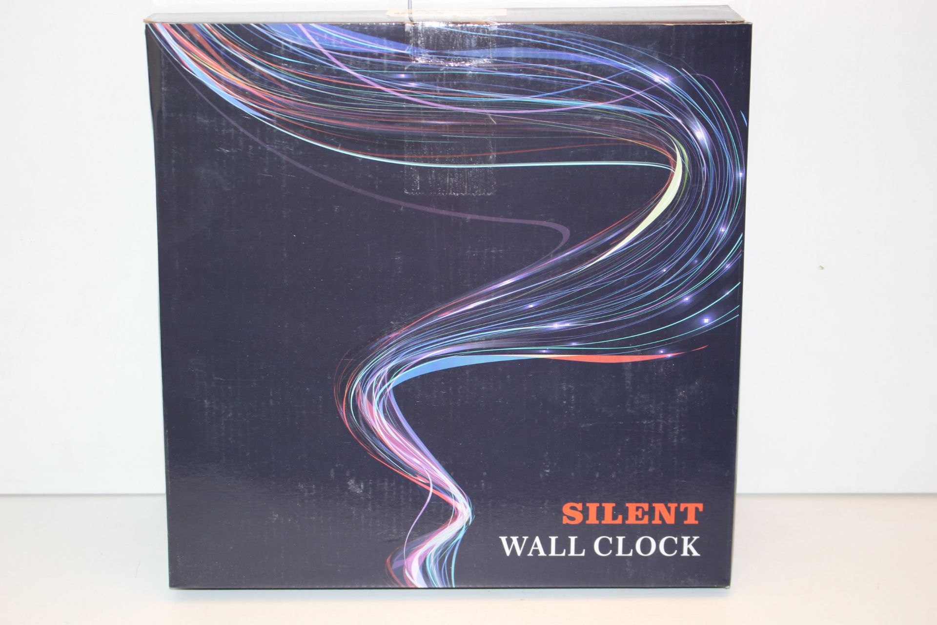 BOXED SILENT WALL CLOCK Condition ReportAppraisal Available on Request- All Items are Unchecked/