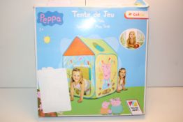 BOXED PEPPA PIG PLAY TENT Condition ReportAppraisal Available on Request- All Items are Unchecked/
