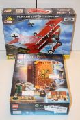 2X BOXED ASSORTED ITEMS TO INCLUDE LEGO HARRY POTTER & COBI RED BARON PLANE Condition