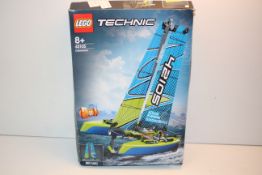 BOXED LEGO TECHNIC 2-IN-1 CATAMARAN 42105 RRP £35.00Condition ReportAppraisal Available on