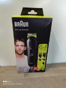 BOXED BRAUN ALL IN ONE TRIMMER 3 6 IN 1 STYLING KITCondition ReportAppraisal Available on Request-
