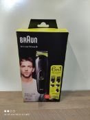 BOXEDBRAUN ALL IN ONE TRIMMER 3 6 IN 1 STYLING KITCondition ReportAppraisal Available on Request-