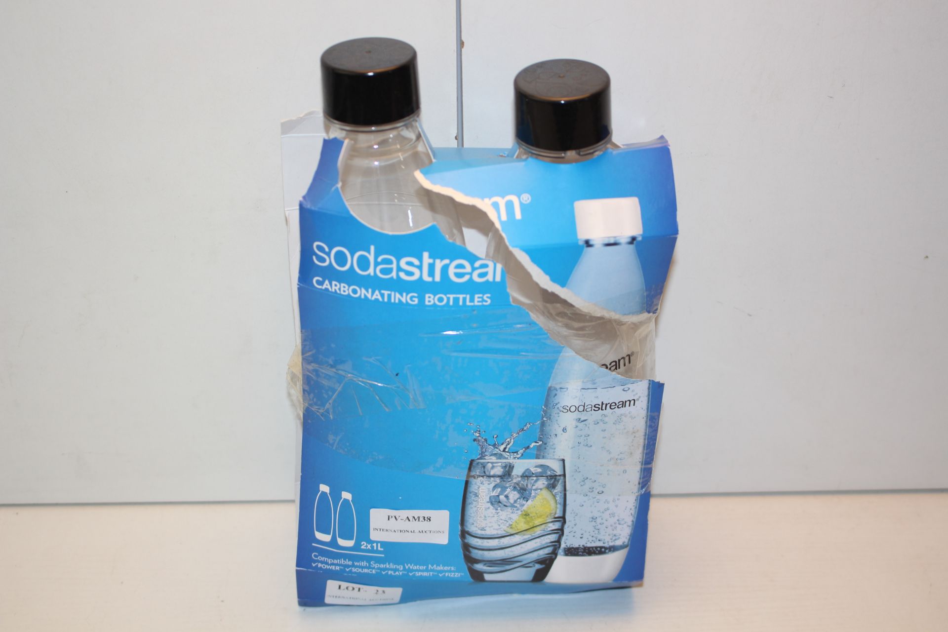 BOXED SODA STREAM CARBONATING BOTTLES Condition ReportAppraisal Available on Request- All Items