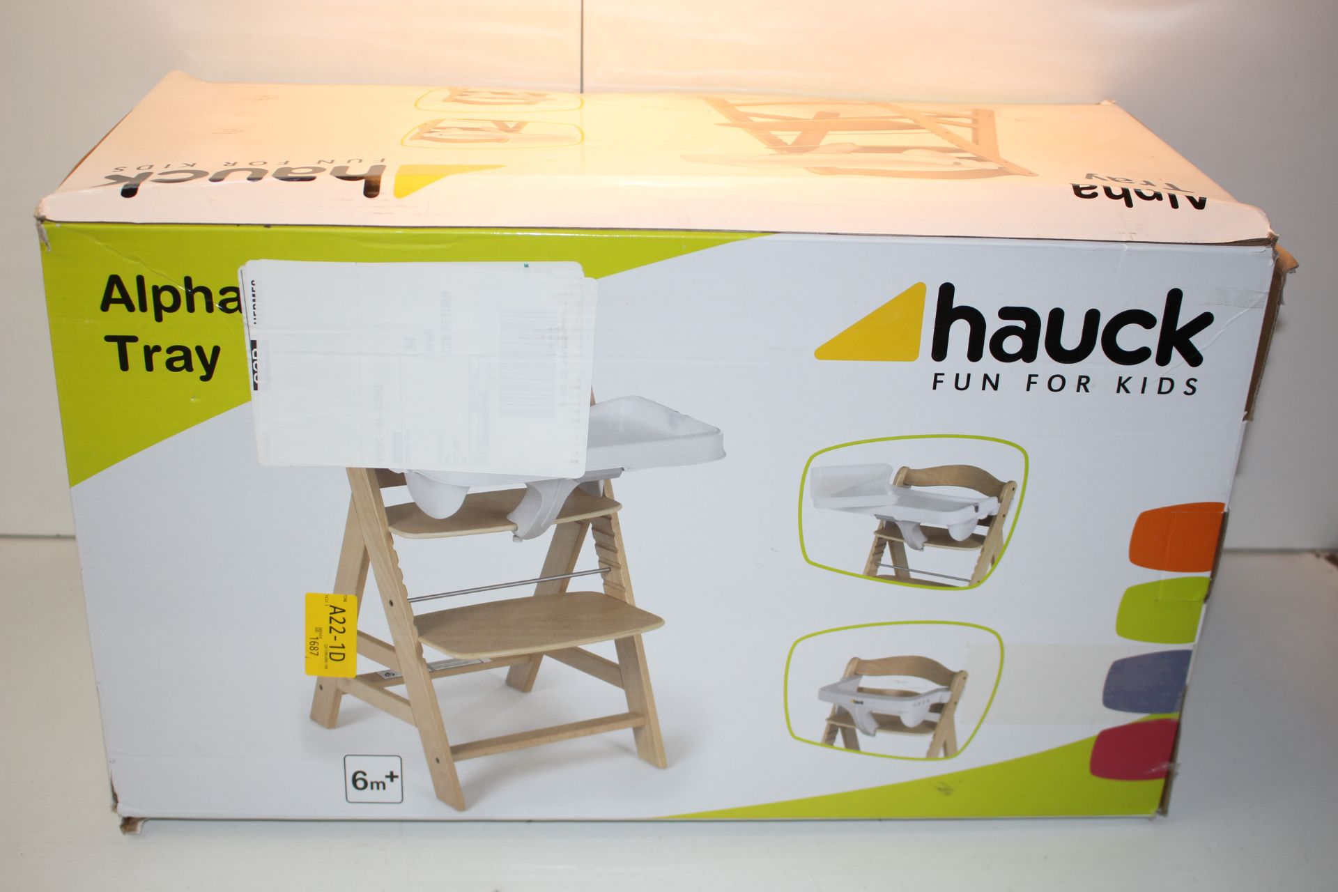 BOXED HAUCK FUN FOR KIDS ALPHA TRAY Condition ReportAppraisal Available on Request- All Items are