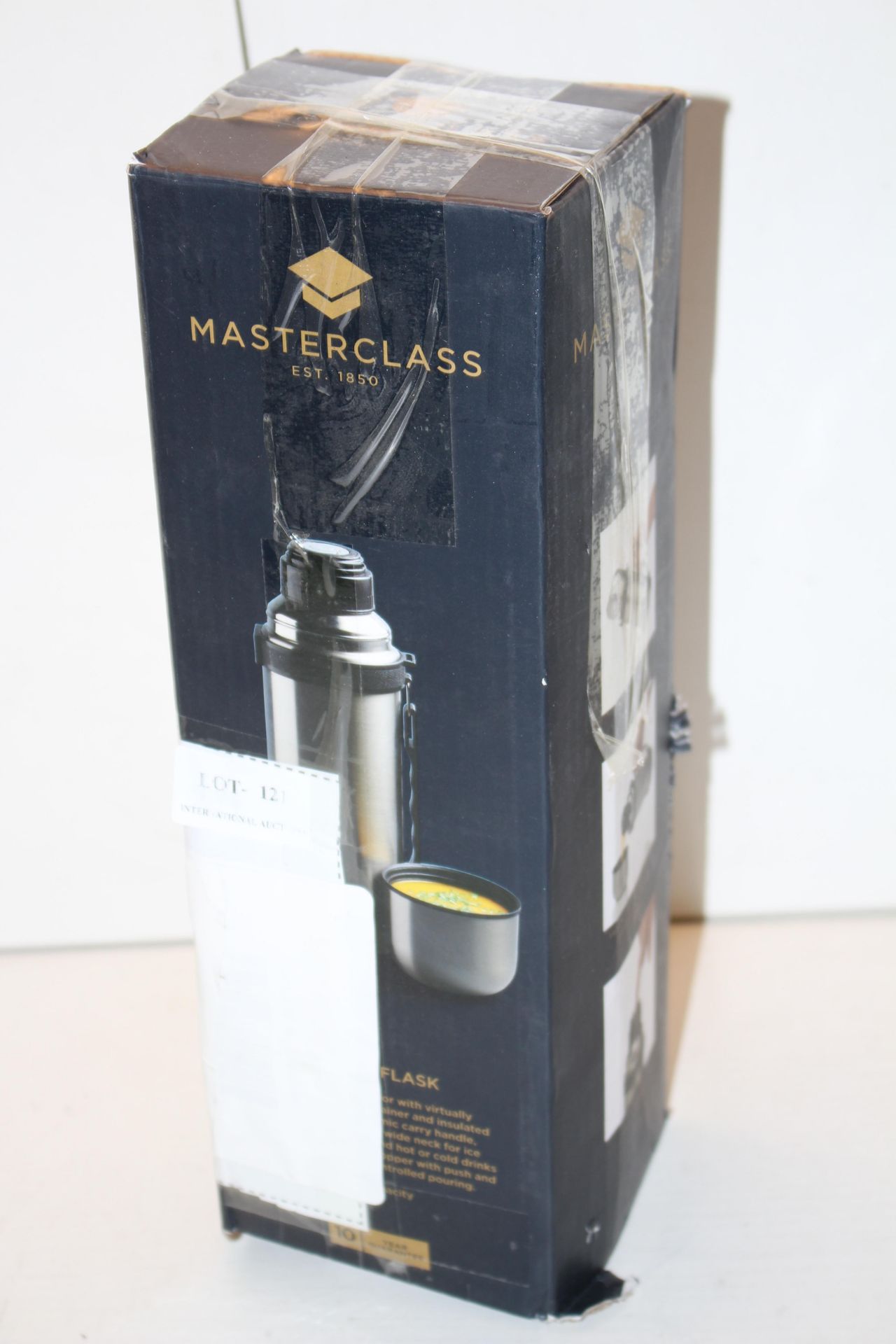 BOXED MASTERCLASS VACUUM FLASK (IMAGE DEPICTAS STOCK)Condition ReportAppraisal Available on Request-