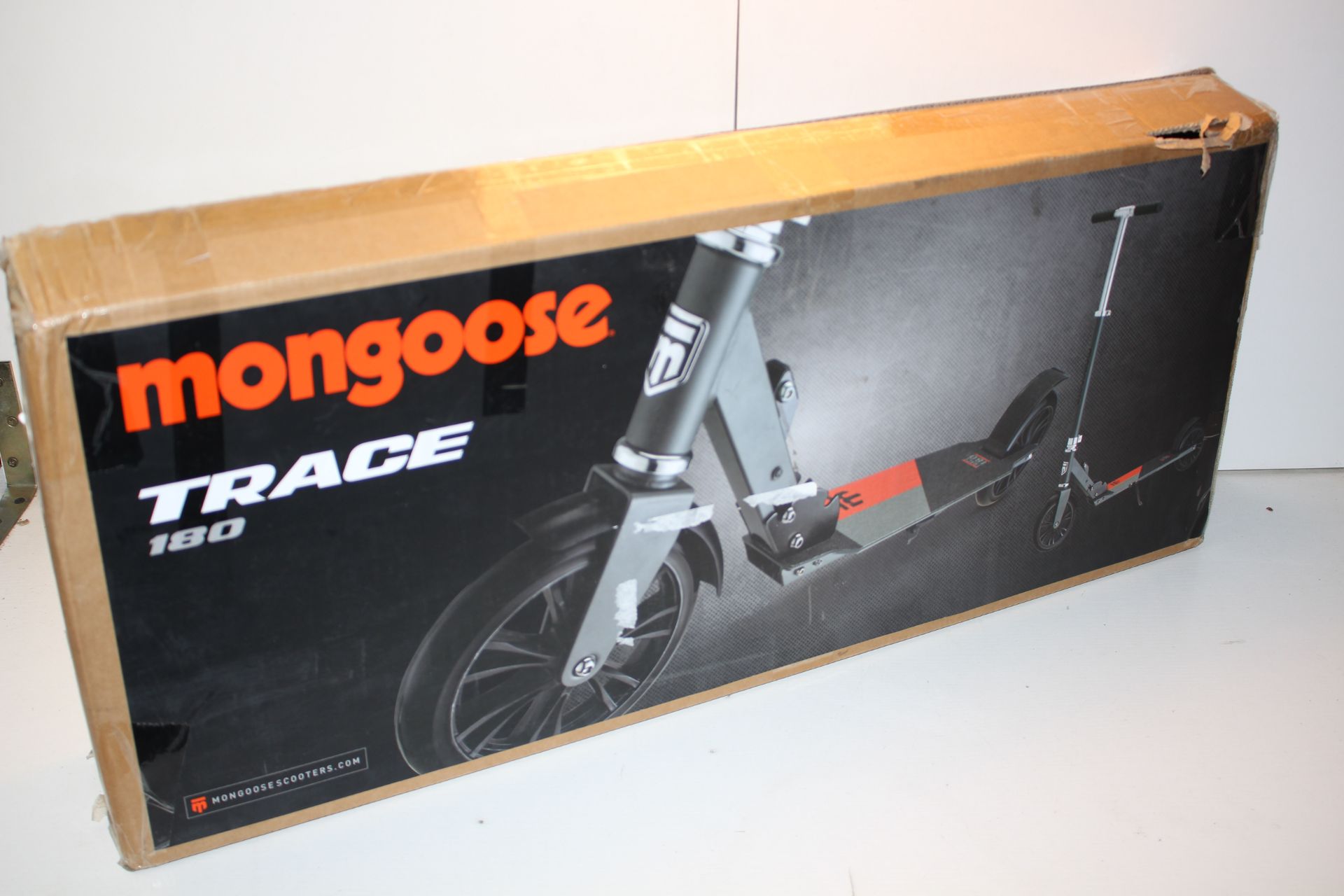 BOXED MONGOOSE TRACE 180 SCOOTER RRP £74.91Condition ReportAppraisal Available on Request- All Items