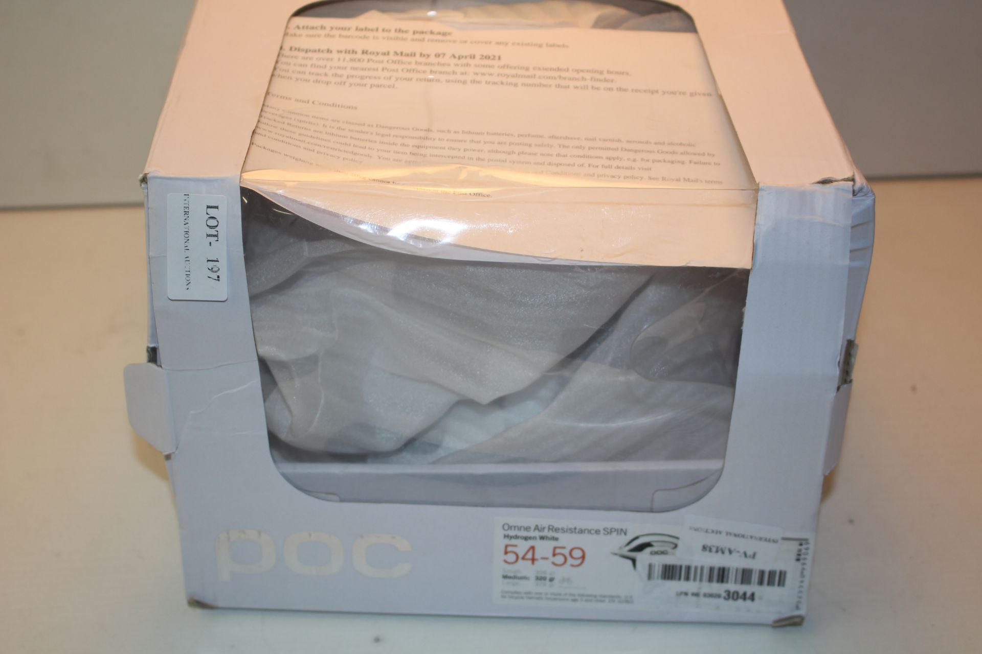 BOXED POC OMNE AIR RESISTANCE SPIN 54-59CM Condition ReportAppraisal Available on Request- All Items