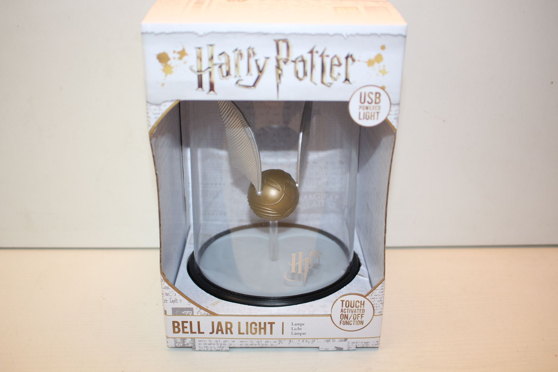 3X BOXED HARRY POTTER BELL JAR LIGHT RRP £29.99 EACHCondition ReportAppraisal Available on