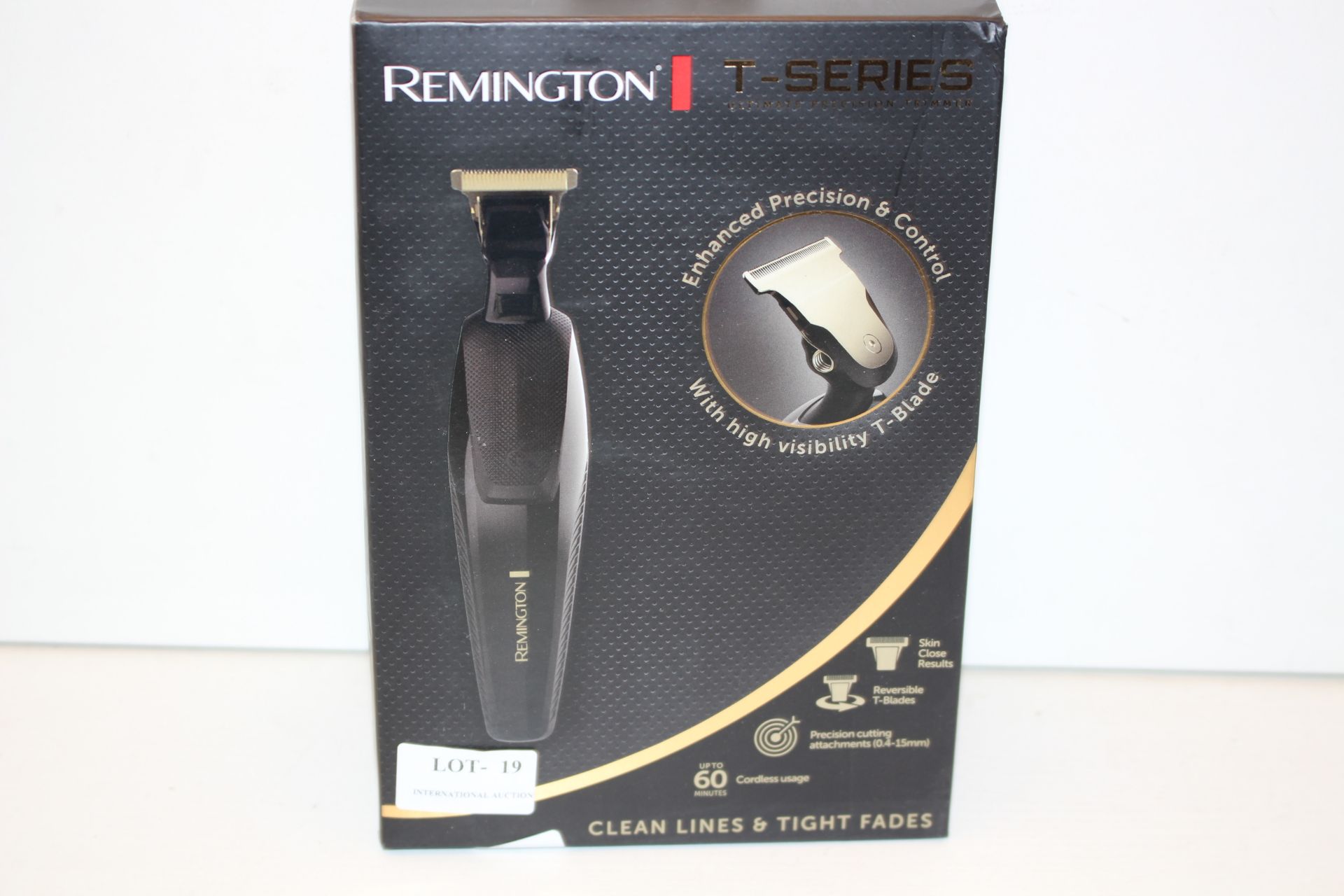 BOXED REMINGTON T-SERIES ULTIMATE PRECISION TRIMMER RRP £49.99Condition ReportAppraisal Available on