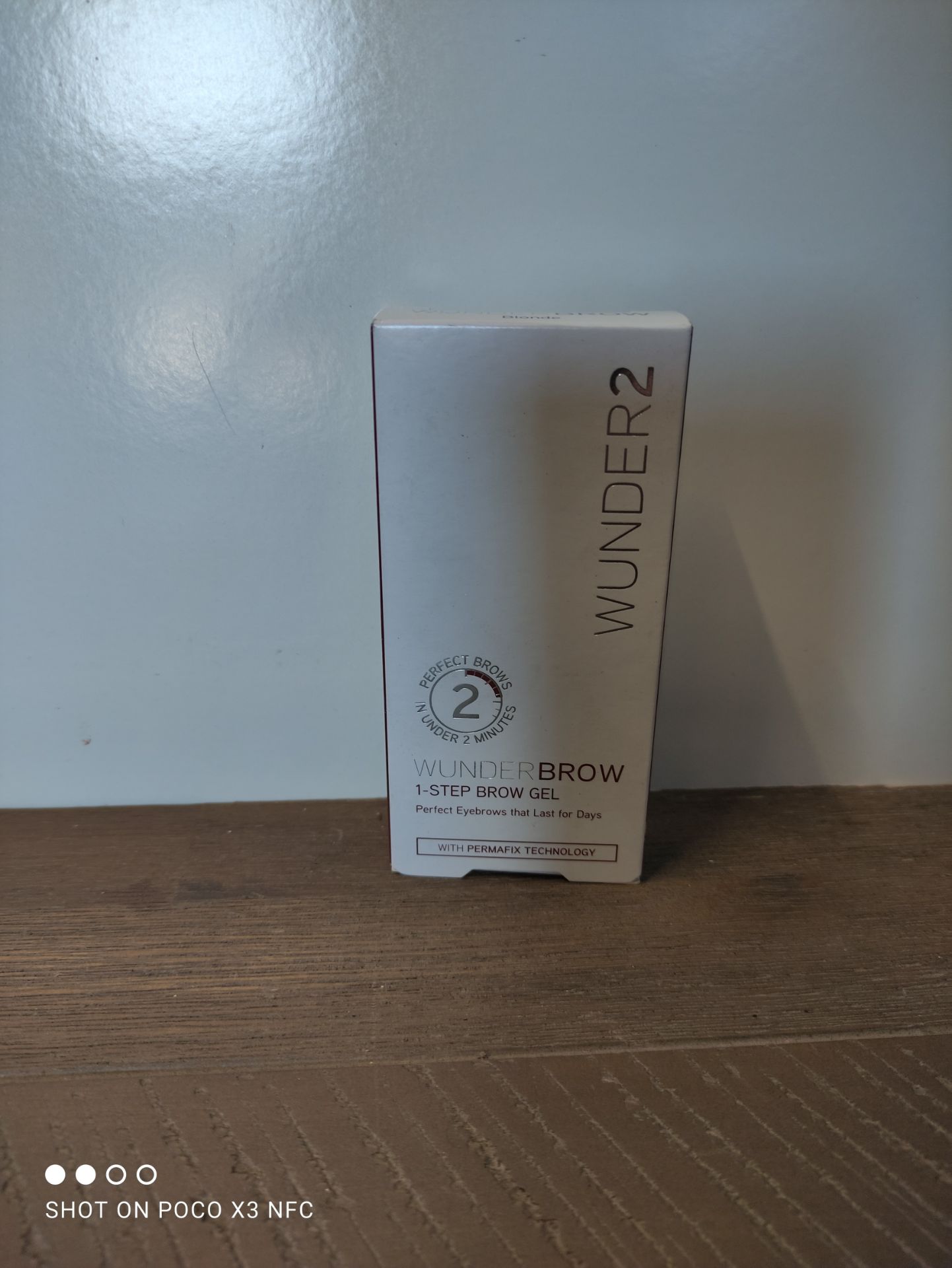 WUNDER 2 1 STEP BRO GEL SHADE BLONDE RRP £19.95Condition ReportNEW ITEM THAT MAY HAVE COSMETIC BOX