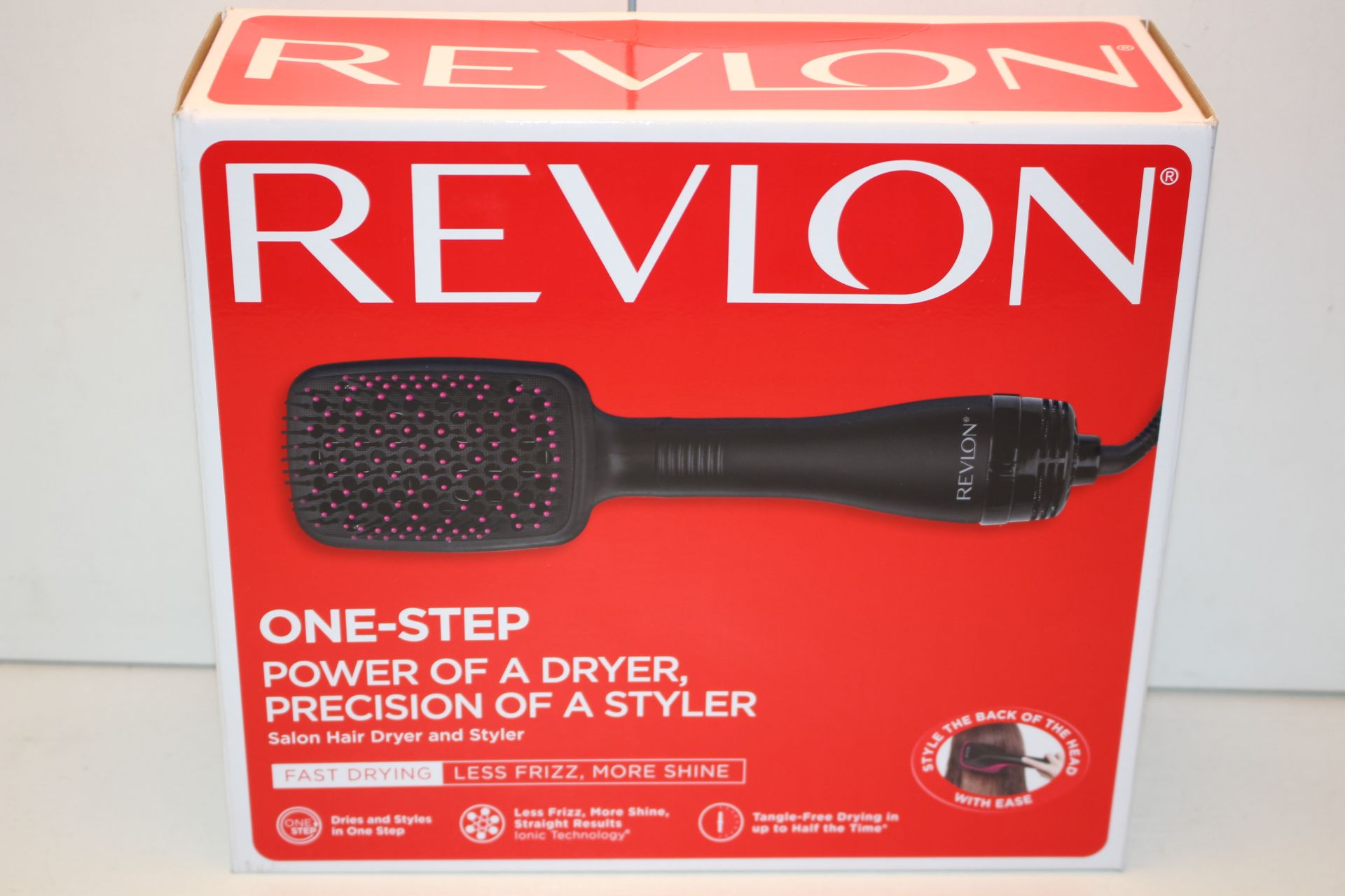 BOXED REVLON ONE-STEP VOLUMISER POWER OF A DRYER VOLUME OF A STYLER RRP £52.50 Condition