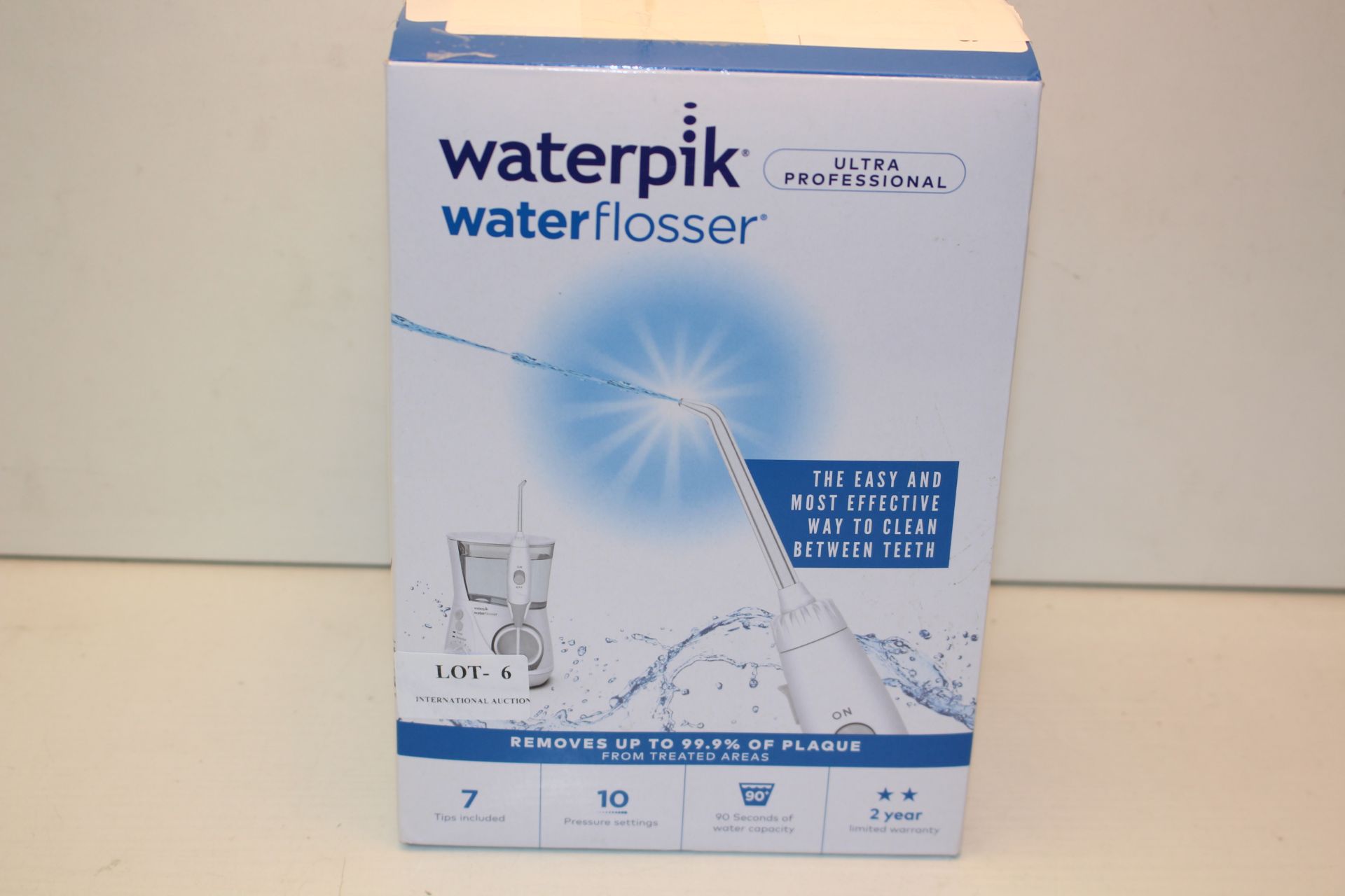 BOXED WATERPIK WATER FLOSSER ULTRA PROFESSIONAL RRP £79.99Condition ReportAppraisal Available on