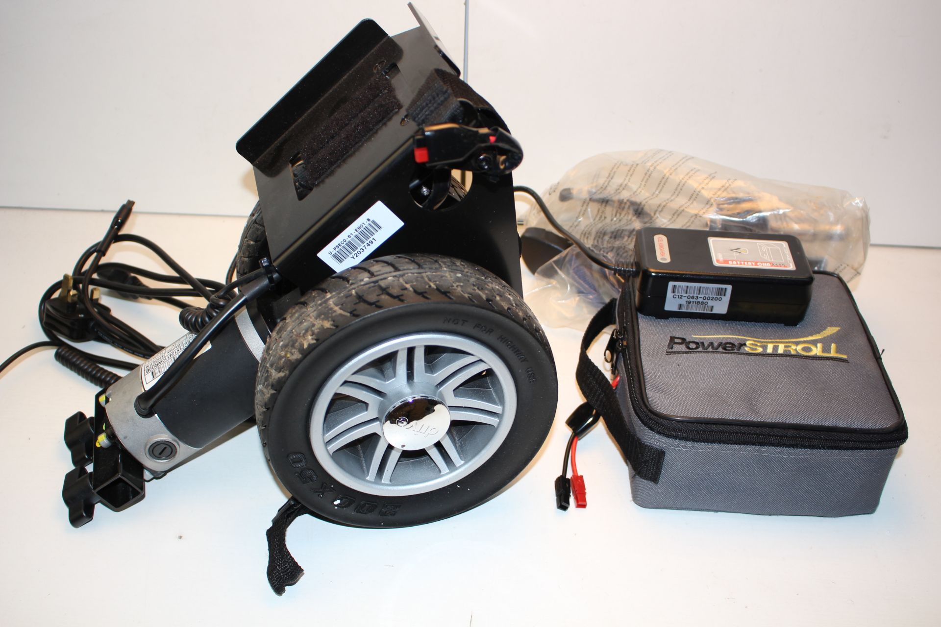 UNBOXED POWER STROLL UNIT BY DRIVE HEALTHCARE WHEELCHAIR POWERPACK WITH REVERSE RRP £374.00Condition